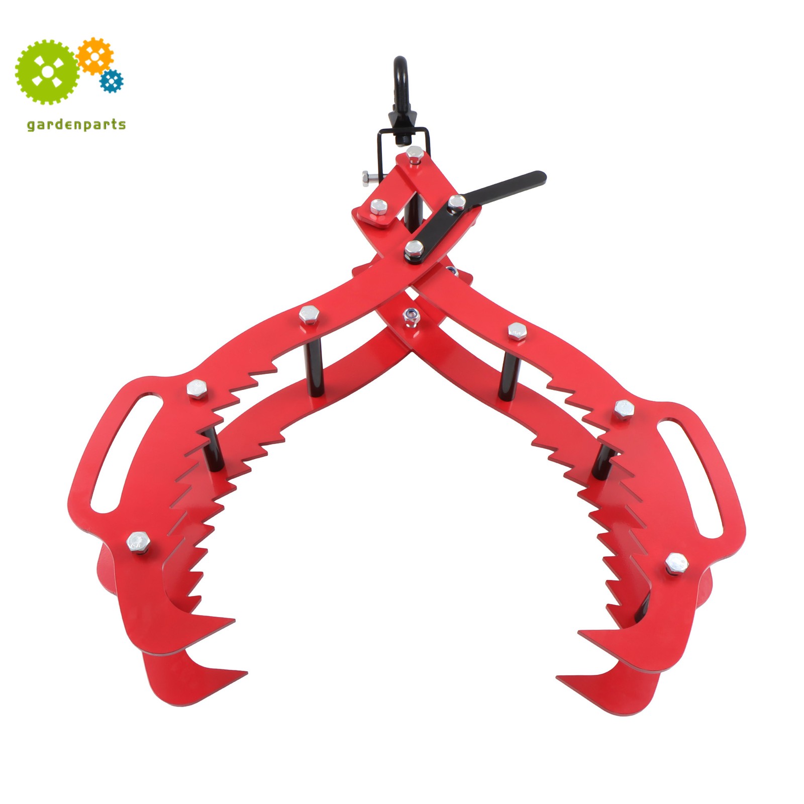 36inch Log Lifting Tongs Log Grapple Hook 4 Claw Fits For Tractor Logging Tongs