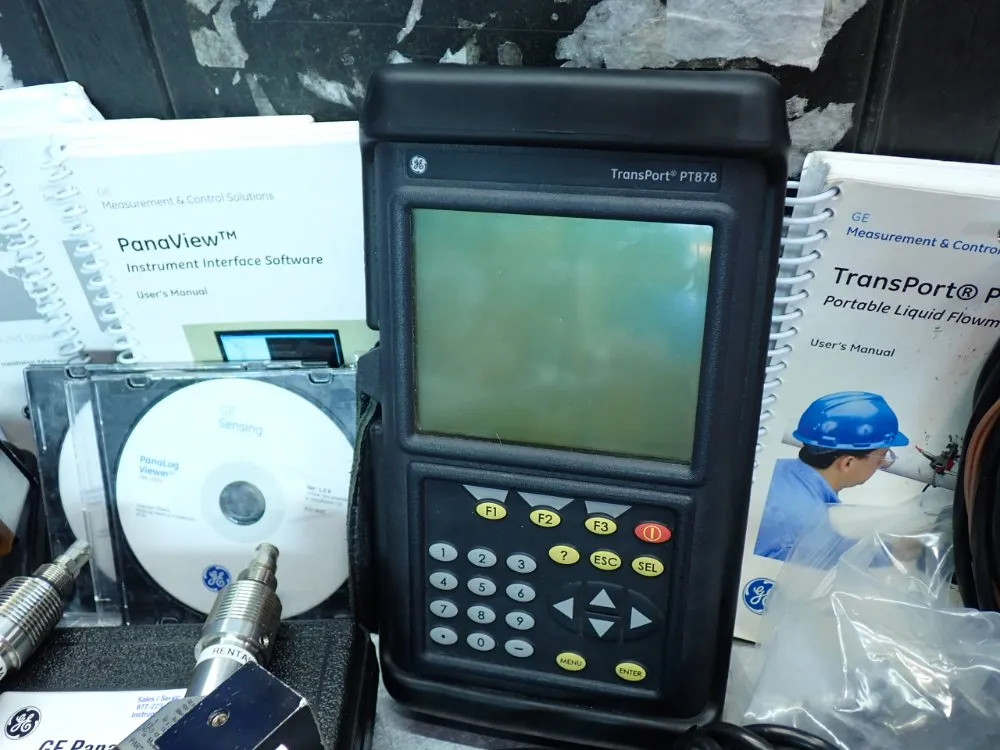 PANAMETRICS ULTRASONIC FLOW METER PT878