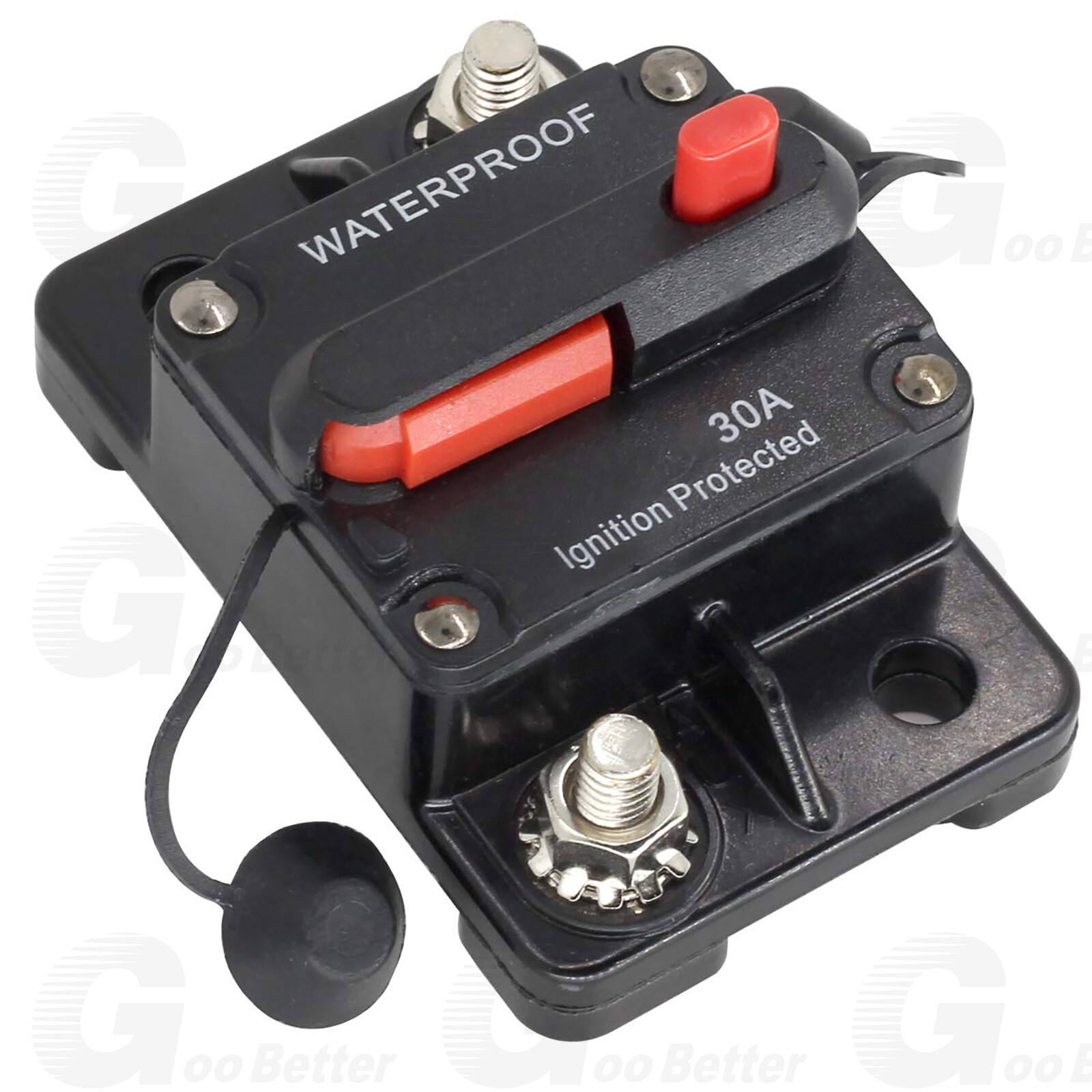 30-300Amp Waterproof Car Circuit Breaker Fuse Reset for Boat Auto RV DC 12V-48V