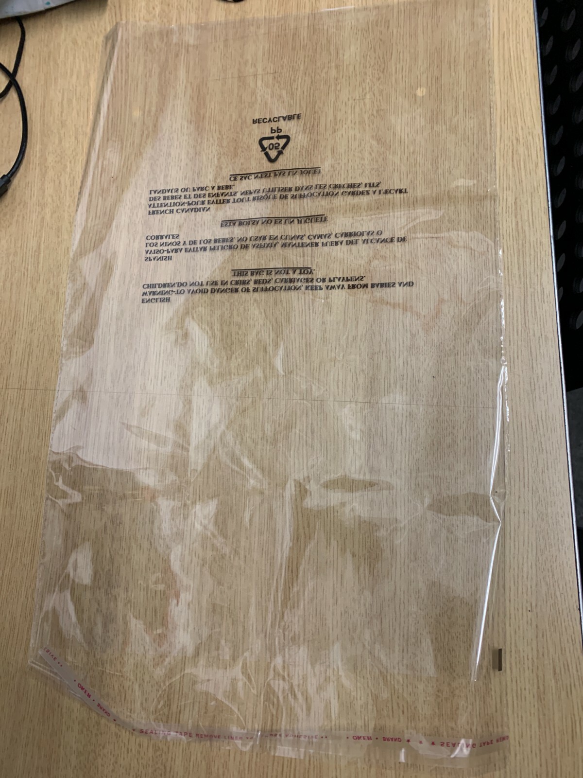 1000 10″x15″ 1.2mil Resealable Clear Poly Bag