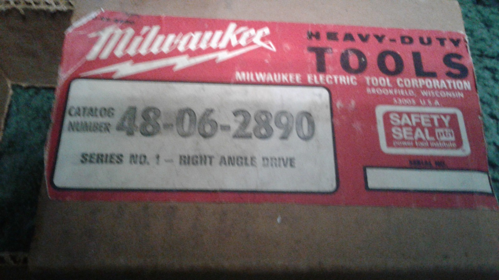 MILWAUKEE Right Angle Drive Unit and Collar 48-06-2890
