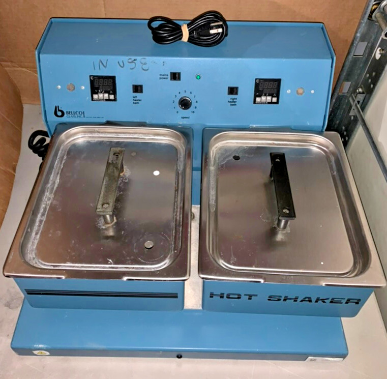 Lab WATER BATH & SHAKER | Dual Pan | PRECISE Temp | Fully Tested Works Properly