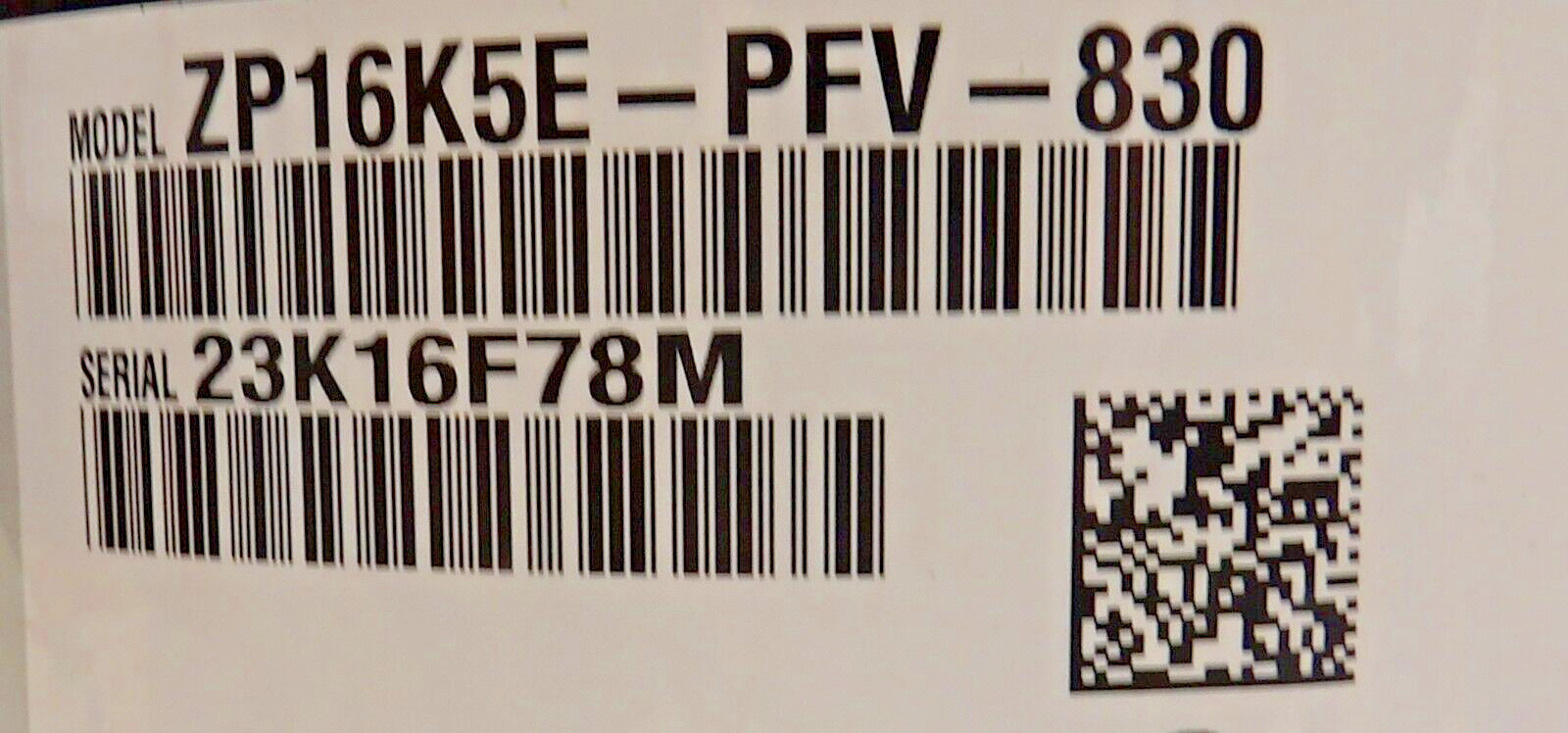 Copeland ZP16K5E-PFV-830 Scroll Compressor 208-230V 1Ph 60Hz 15,500 BTU – NEW!