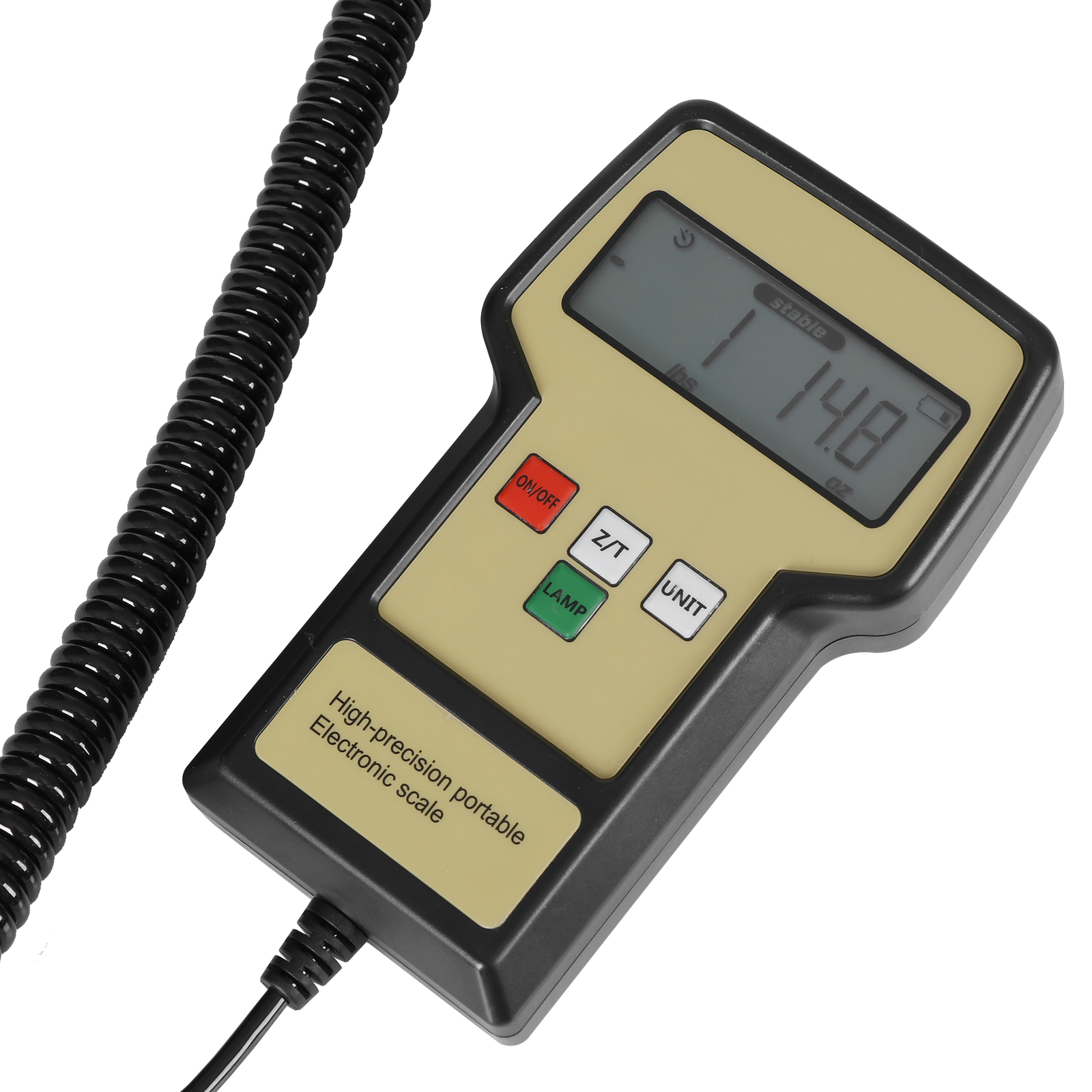Electronic Digital Refrigerant Charging Weight Scale with Case for HVAC 220LB
