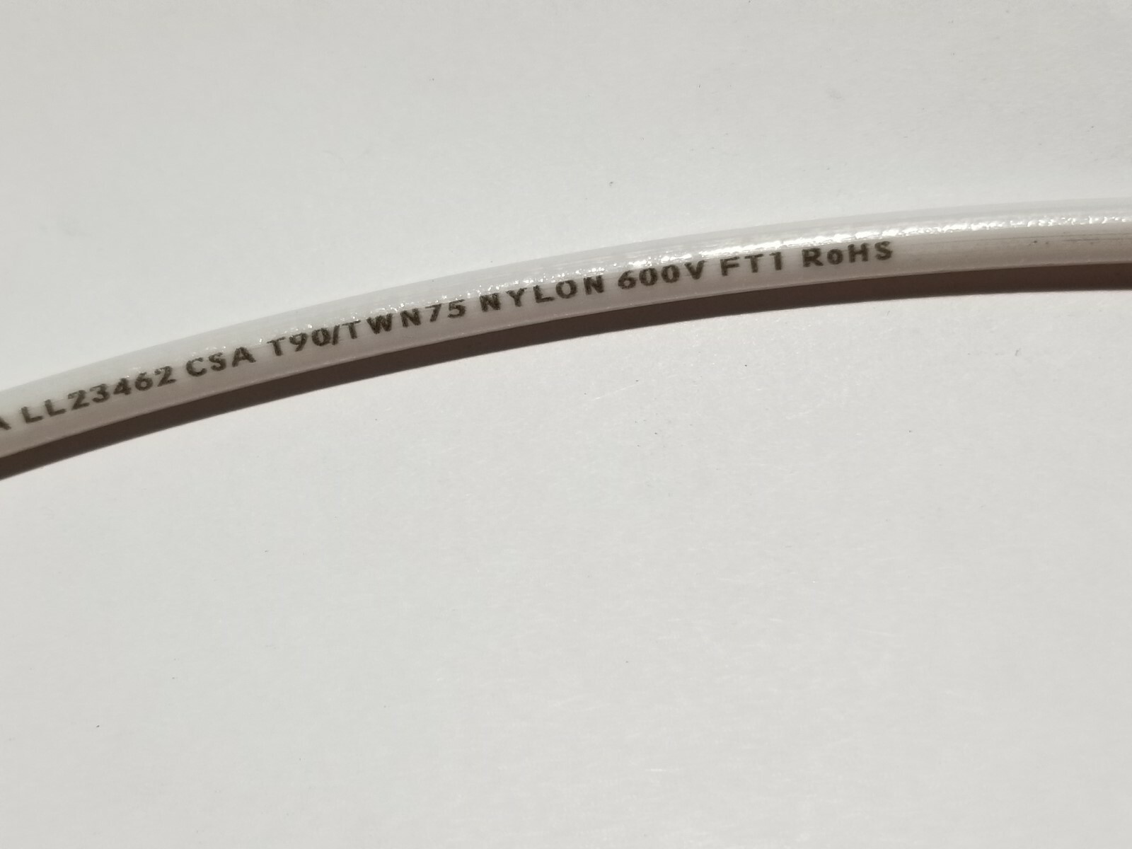 Nexans #10awg 19 Strand THHN/THWN-2/MTW Building Wire White /100ft