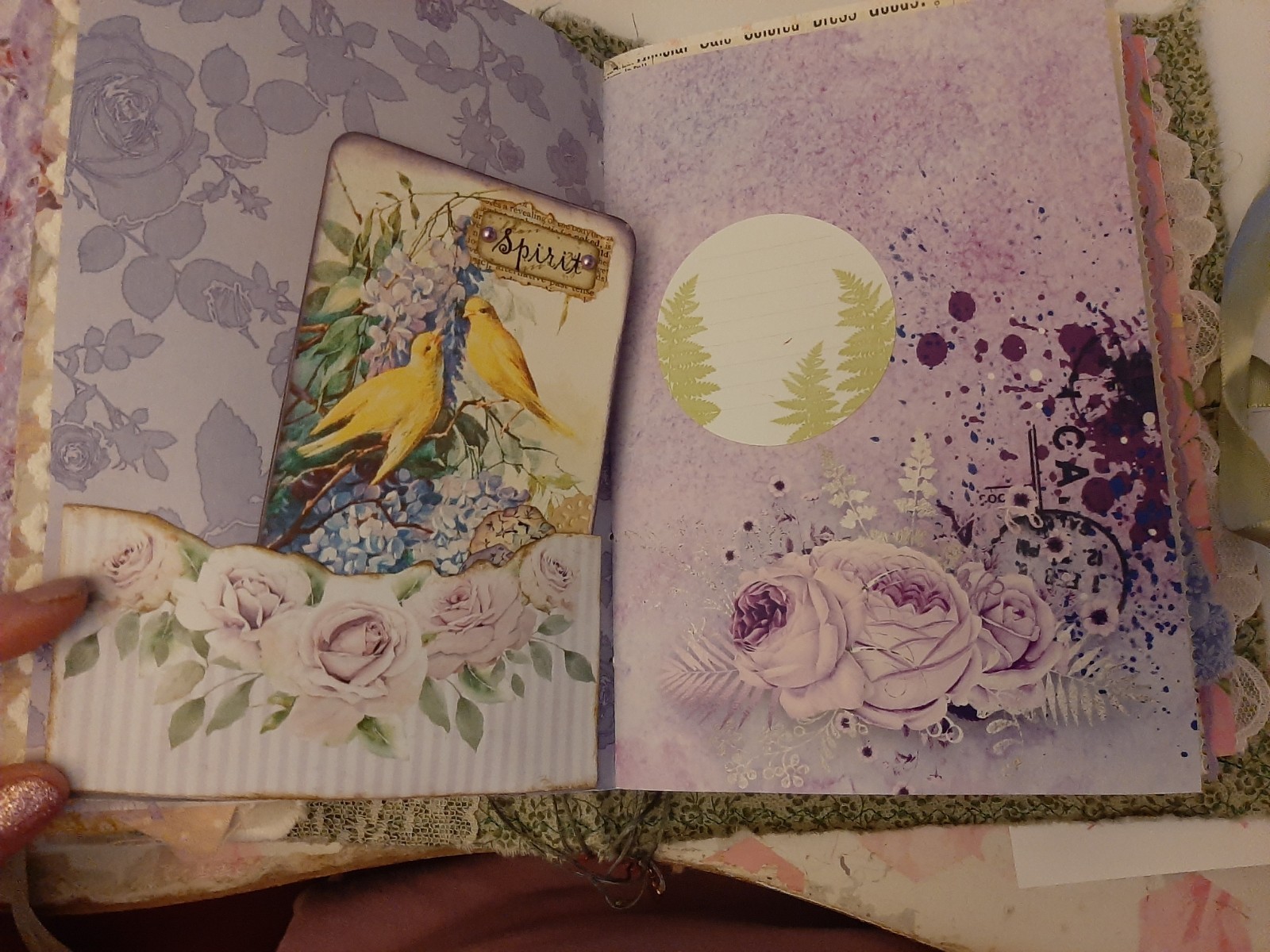 Junk Journal Handmade chunky «Secret Garden» Soft and squishy Classic Story