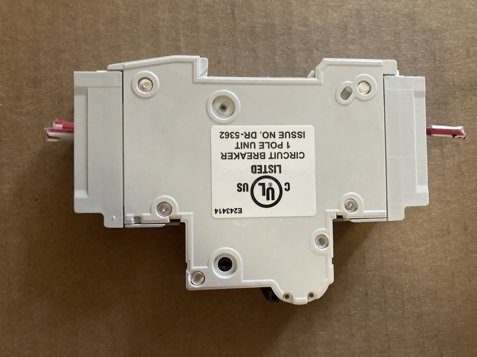 Siemens 5SJ4118-7HG41 Miniature Circuit Breaker 1-Pole 15A 240V