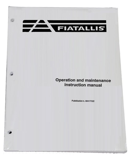 FIAT-ALLIS FX270LC Crawler Excavator Owners Manual Operators Maintenance Book