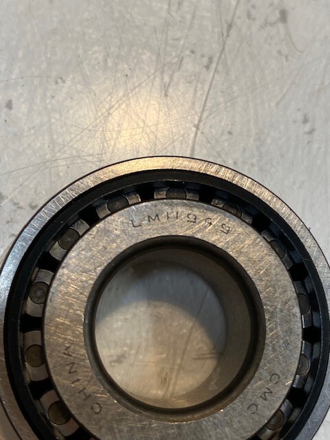 10 Quantity of Trust Bearings A2 | LM11910/LM11949 | 45mm OD 19mm Bore (10 Qty)