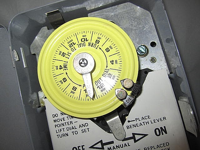 Sears Electric Water Heater Heavy Duty Time Switch Electrical Timer Model: 5898