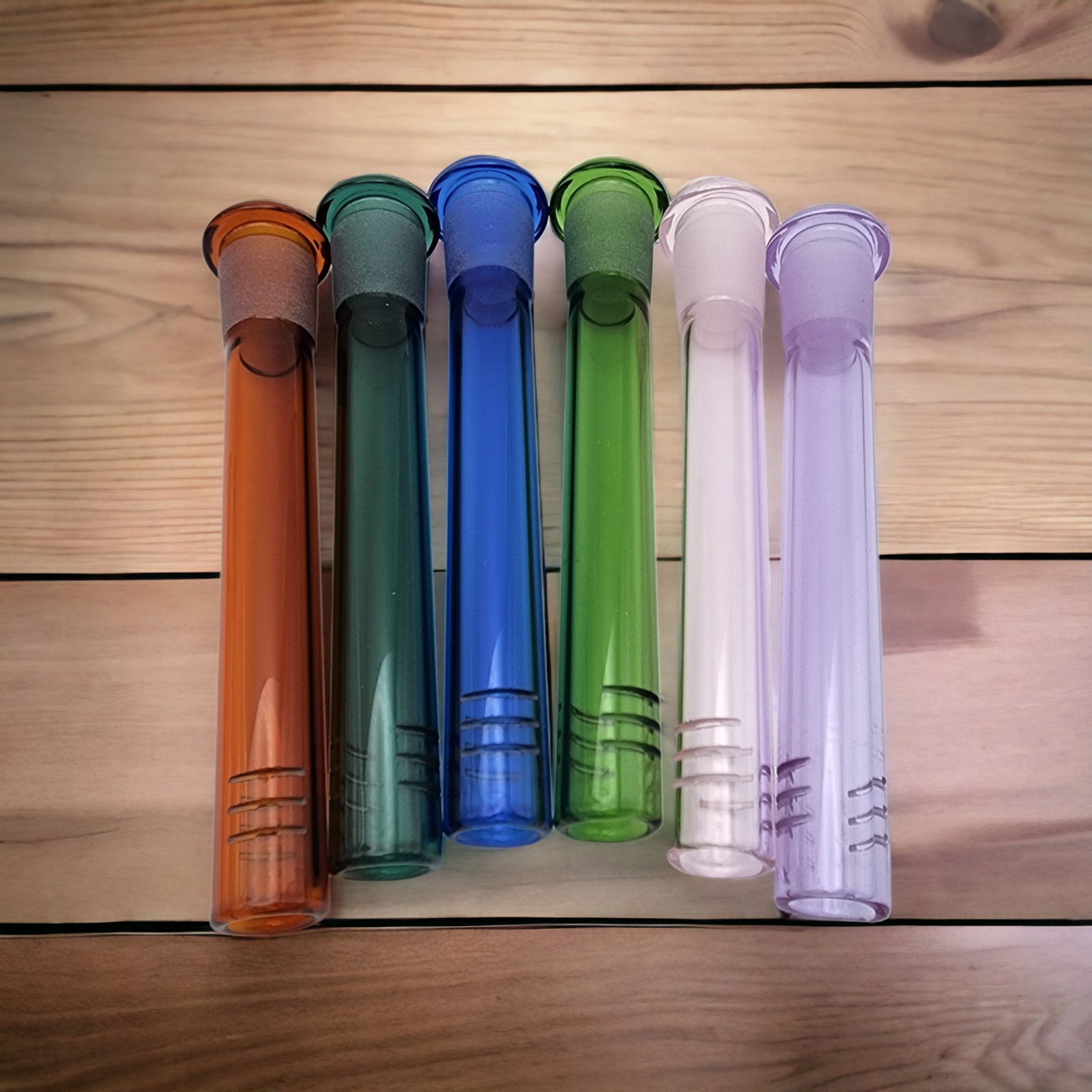 Colored Glass Downstem – 18mm to 14mm
