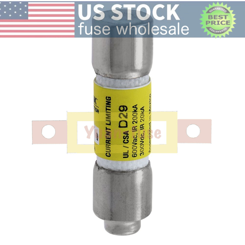 10PCS LPCC2 New Bussmann LP-CC-2 2A 600Vac Time-delay Fuse Fast Delivery