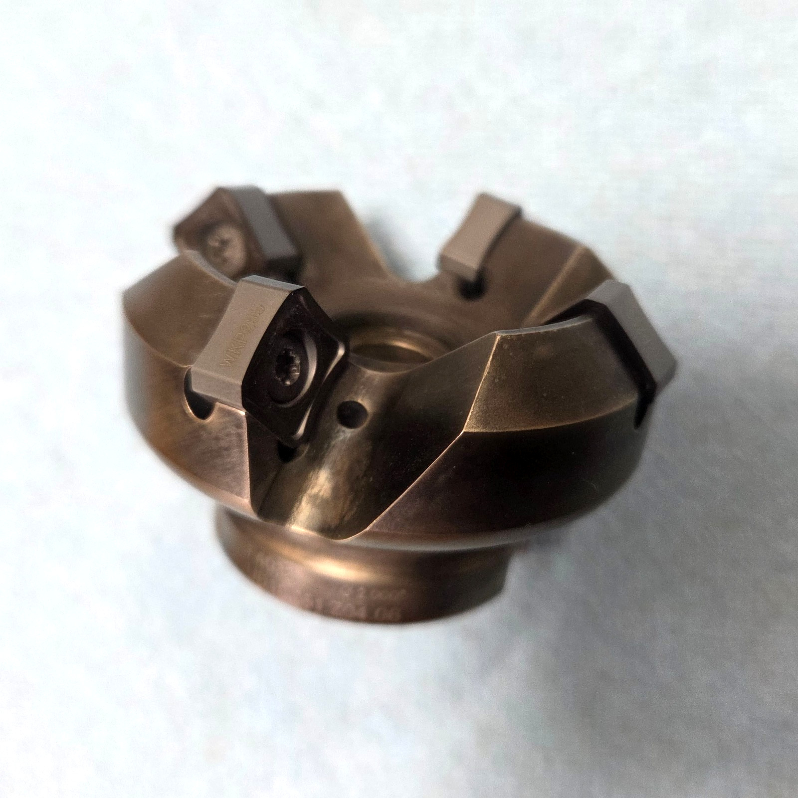 Walter Valenite 2″ F4033.UB19.051.Z04.06 Face Mill 45 Degree CNC mill #2