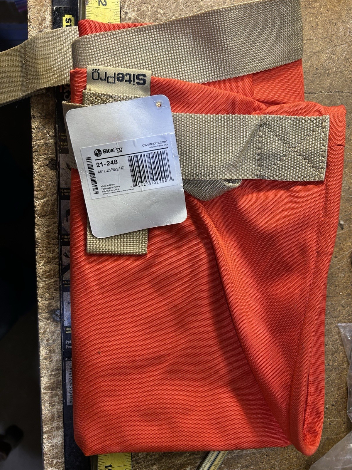 SitePro 48 Inch (120cm) 21-248 Heavy Duty Lath Bag