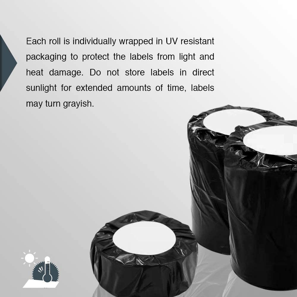 6 Rolls DYMO 4XL Direct Thermal Shipping Labels 4×6 1744907 Compatible 220/Roll