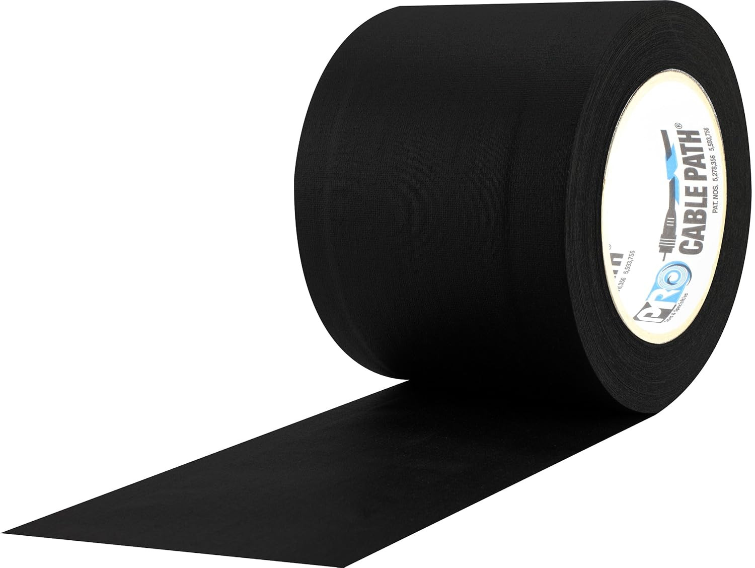 Premium Matte Gaffer Tape 30 Yds – 4″ Wide, Rubber Adhesive, 11 Mils Thick