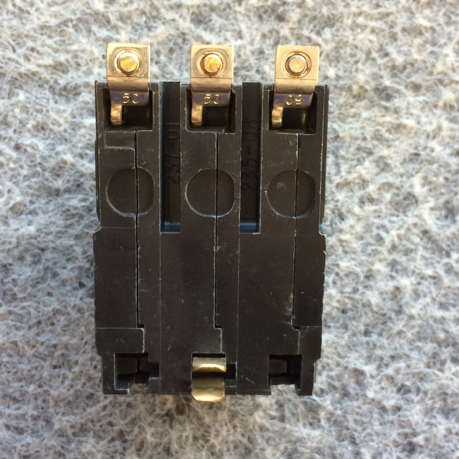 Square D QOB330 3 Pole 30 Amp 240V Bolt On QOB Circuit Breaker NOS
