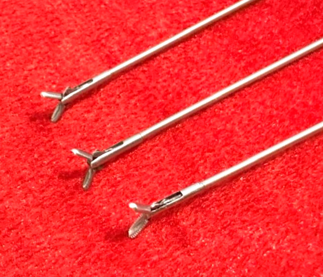 Hysteroscopy Semi Rigid Rotatable Biopsy 5fr 40cm SS Best Quality Reusable-3pc