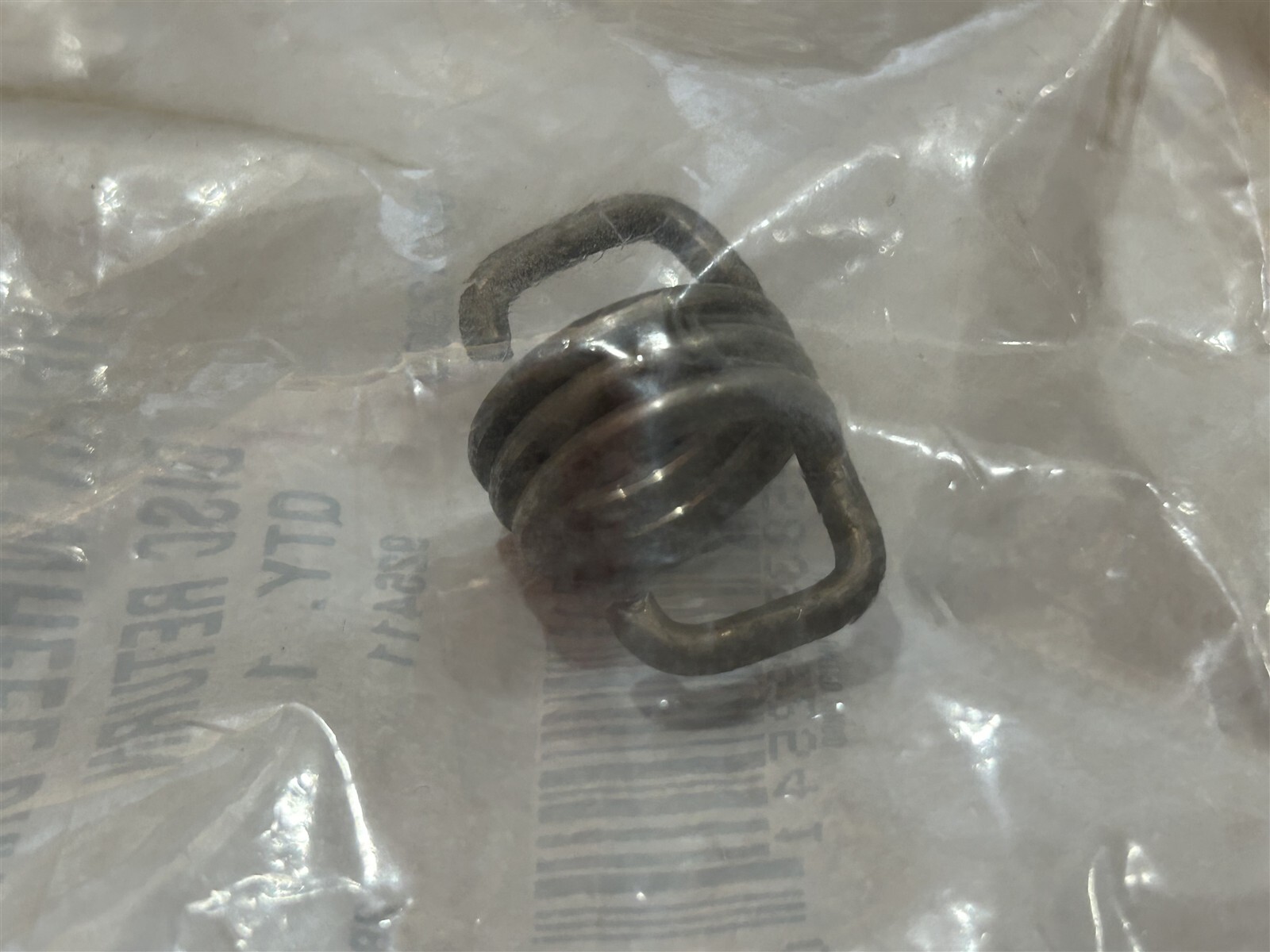 Tisco New Old Stock Part # C5NN2N320A SPRING REAR WHEEL BRAKE DISC RETURN