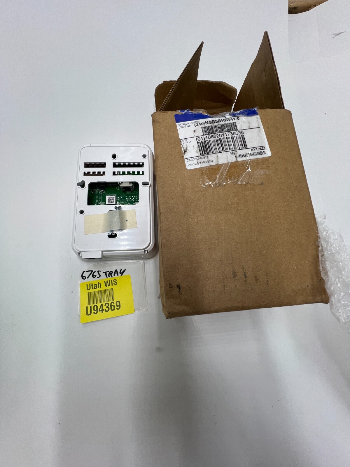 Johnson NSB8BHN041-0, Network Sensor, No Display, White, No Logo