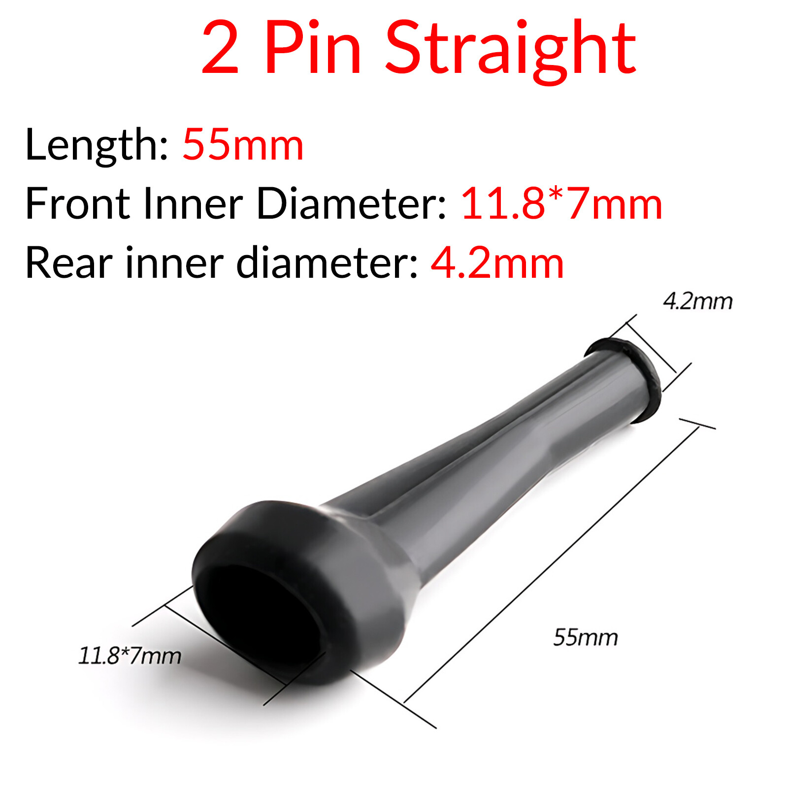 Waterproof Boots For AMP TYCO Superseal Connector 2 3 4 5 6 Pin Silicone Sleeve