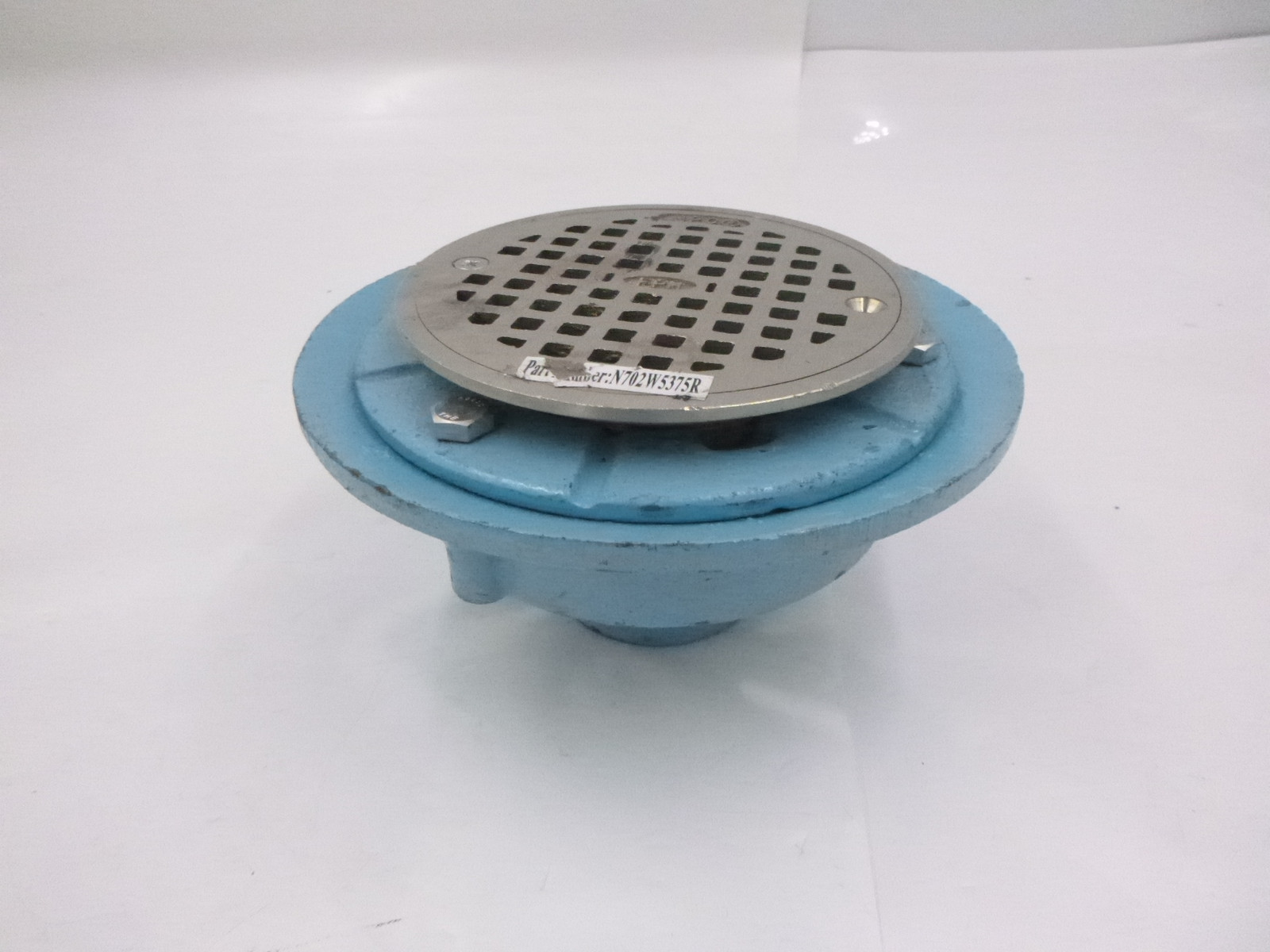 LSP Products N702W5375R Frank Pattern 2″ No Hub 5″ Floor Drain W/Strainer