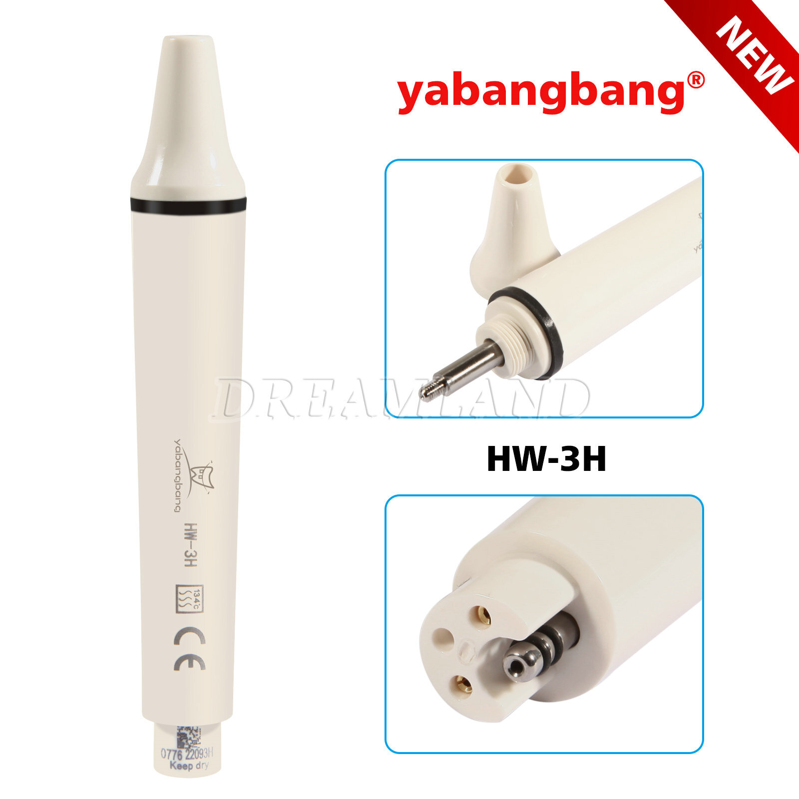 Dental Ultrasonic Scaler Handpiece Piezo HW-3H For SKYSEA/EMS SK
