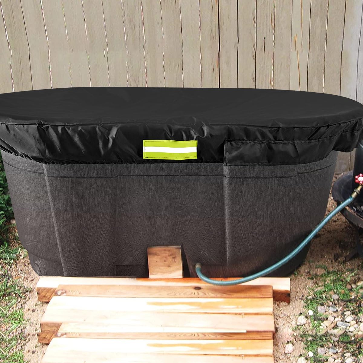 MQLD Rubermaid 50 100 Gallon Oval Stock Tank Water Trough Cover with Zipper