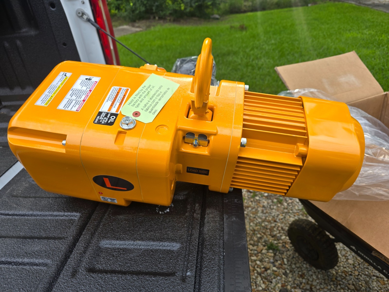 1 ton electric chain hoist