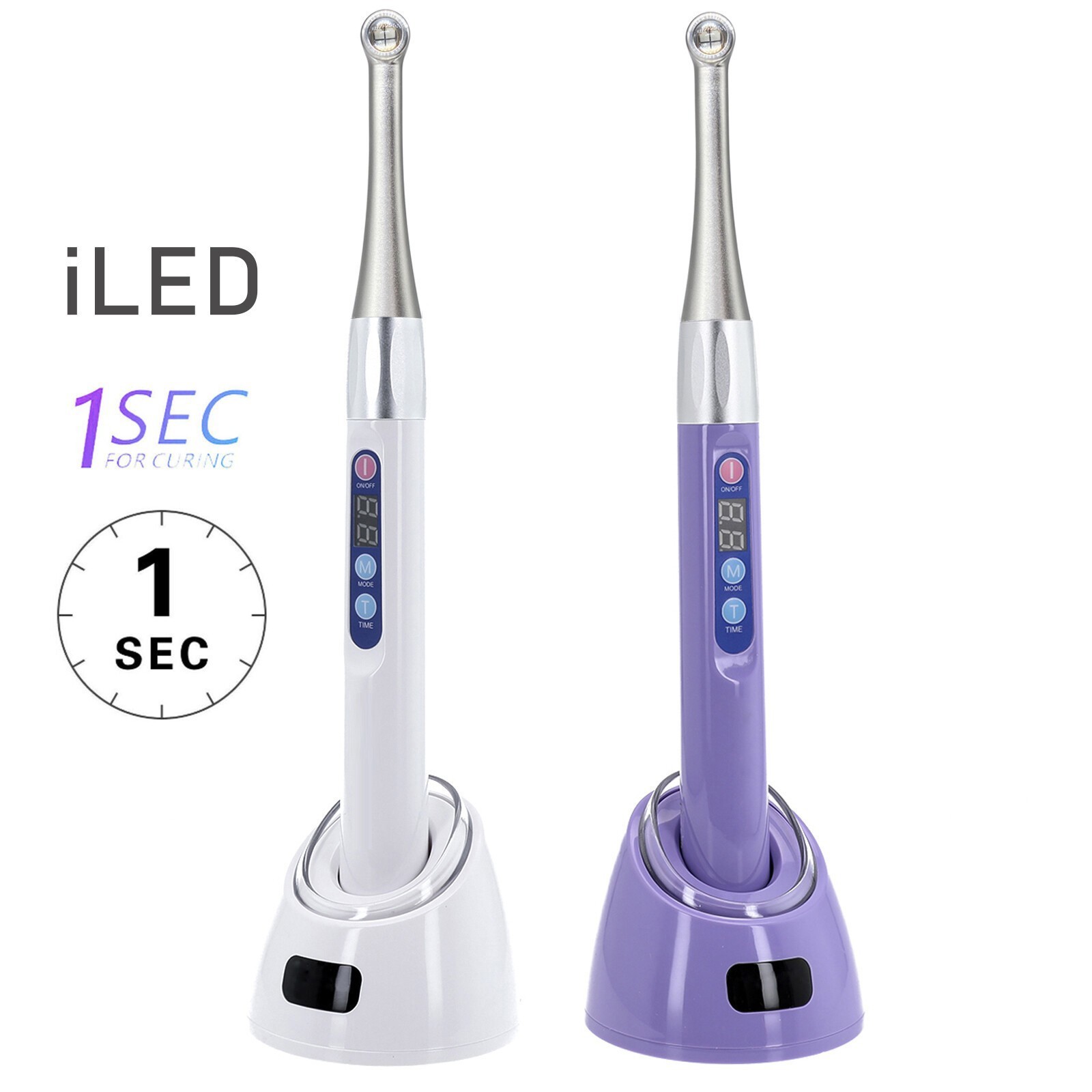 Dental iLed 1 Second Curing Light LED Curing Lamp 2500mw/cm²