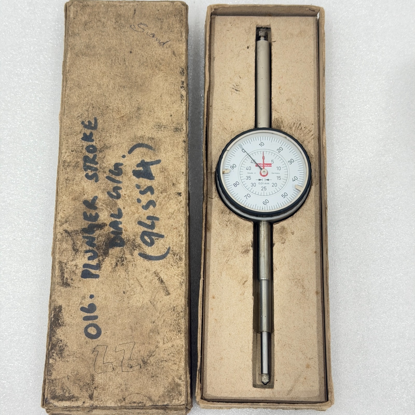 KAFER 0.01MM DIAL INDICATOR MADE IN GERMANY PRECISION GAUGE UNUSED FASTSHIP