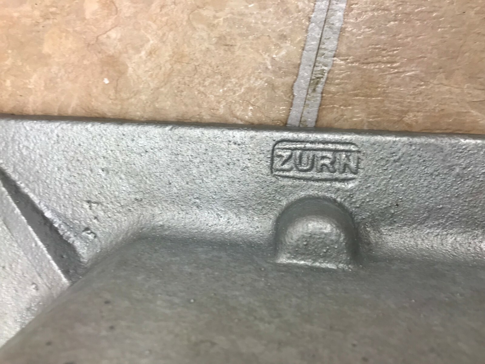 Zurn Sani-Flor Receptor 1720 Cast Iron 6″ Pipe Size 6 Sump Depth 12″ x 12 Flange