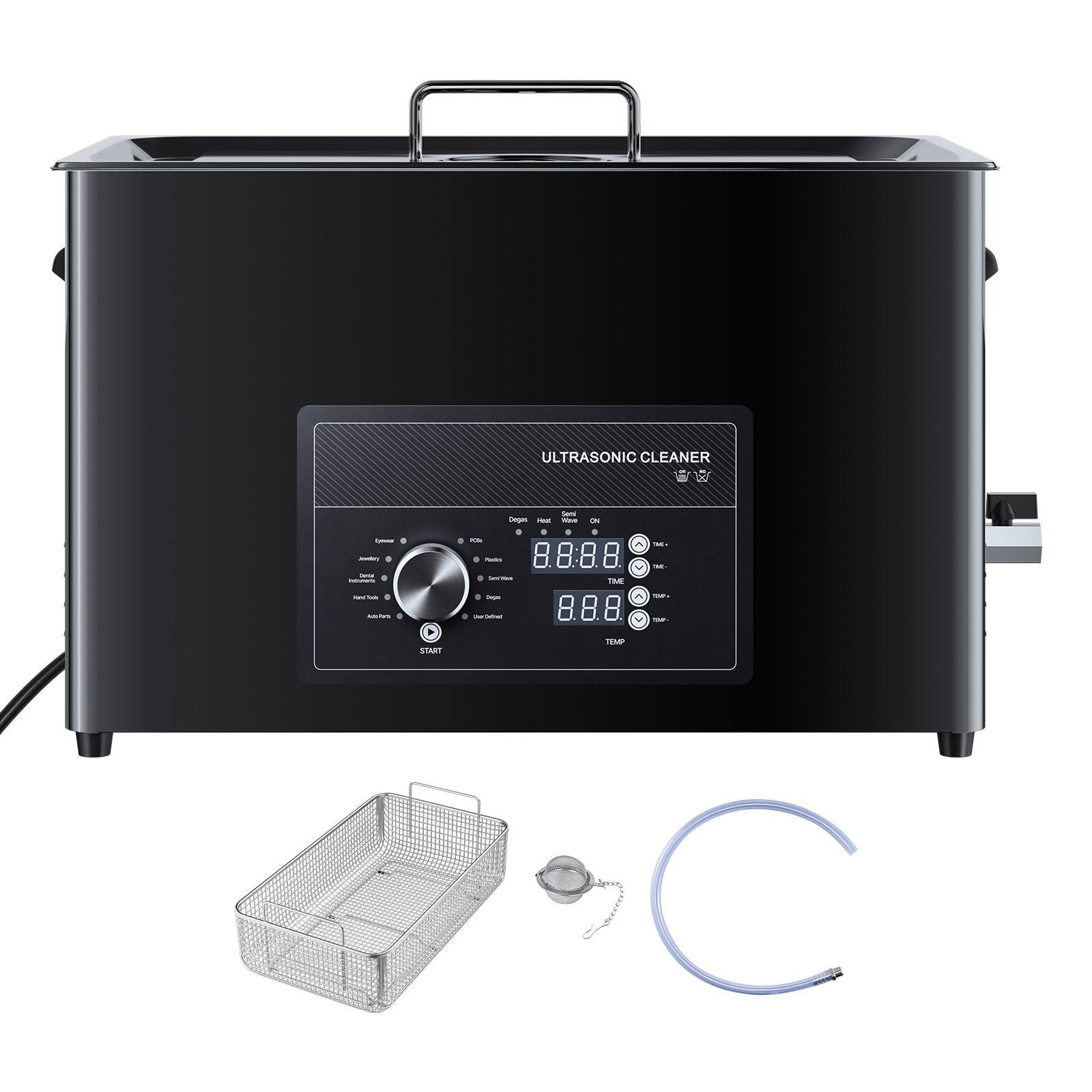 Uimoso 30L Ultrasonic Cleaning Machine with Adjustable Knob Control
