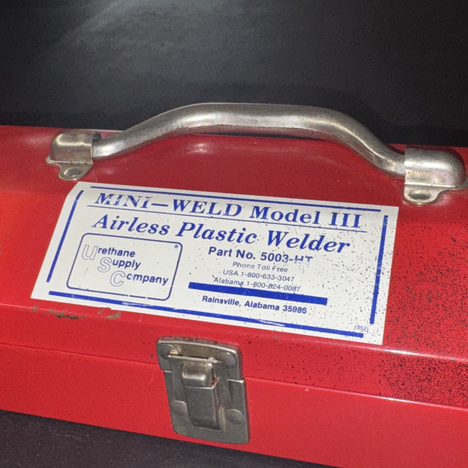 MAC TOOLS AIRLESS PLASTIC WELDER WSP-5003 «MINI- WELD MODEL III»