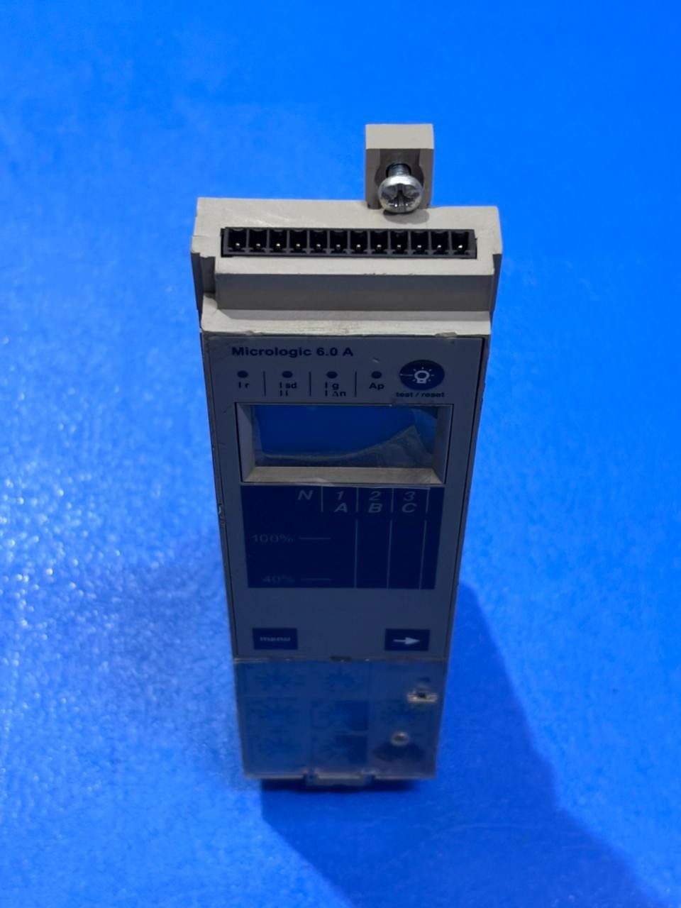 SCHNEIDER MICROLOGIC 6.0A CIRCUIT BREAKER TRIP UNIT 33073BA W14372 AAV73102
