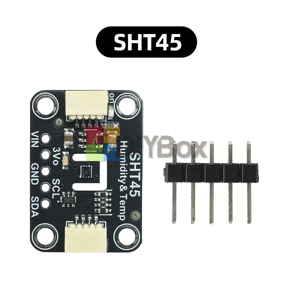 SHT41/SHT45 I2C Humidity Temperature Sensor Module STEMMA QT Qwiic Connector
