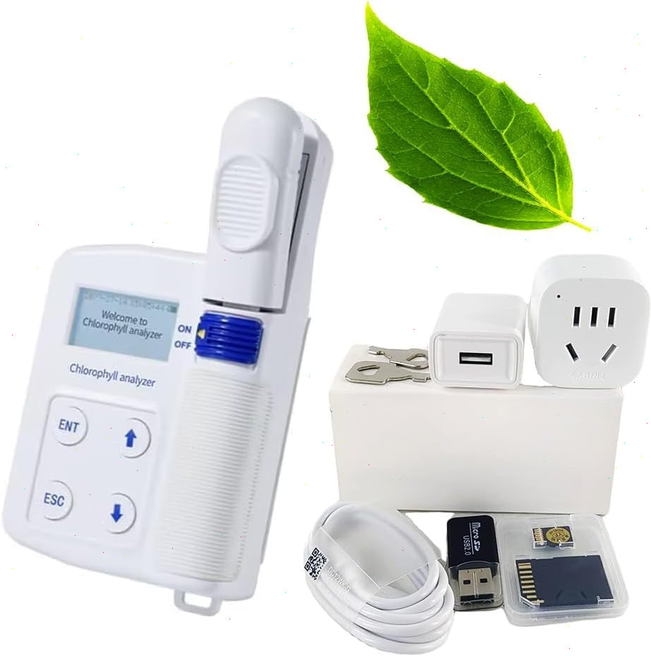 Chlorophyll Content Meter with Chlorophyll Content 0.0-99.9SPAD Temp -10-99.9℃