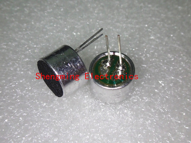 100pcs 9×7 2pins electret microphone pick-up 9*7mm 52DB