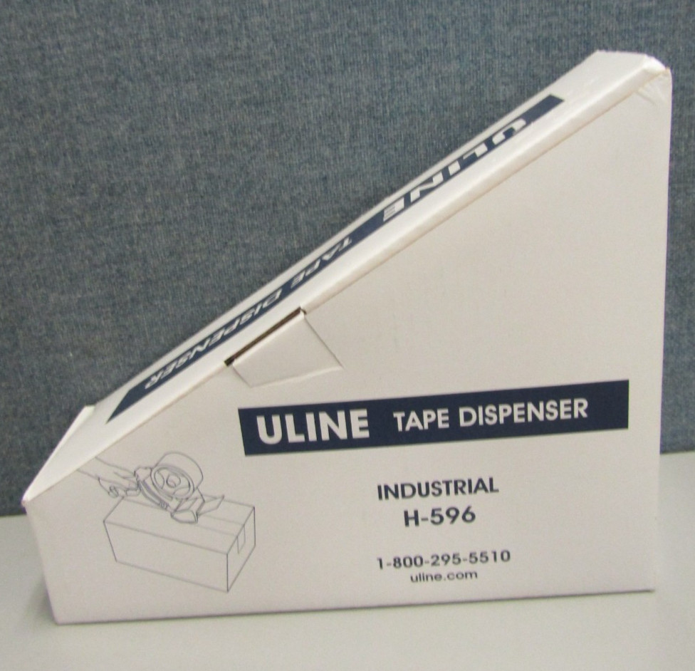 Uline H-596 – Tape Gun Dispenser 3″ Industrial Side Loader ” – NEW in box