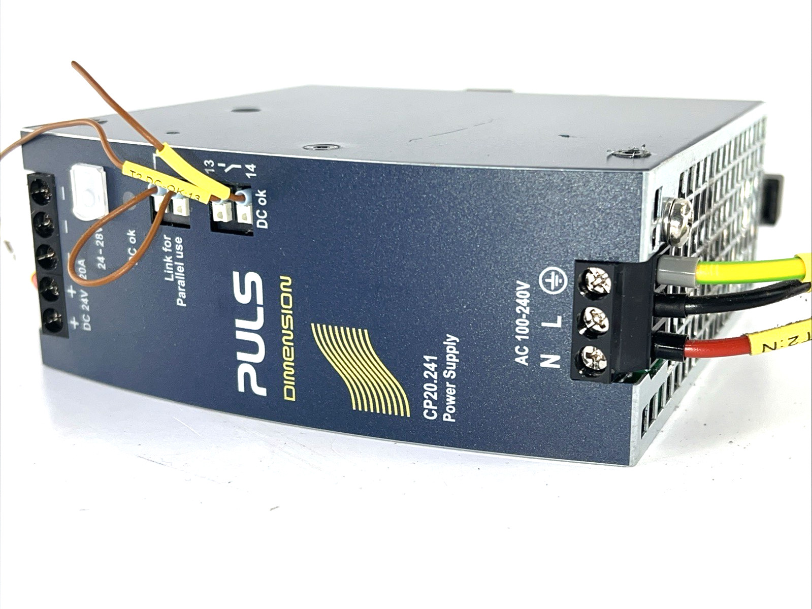 PULS CP20.241 24V 20A 480W DIN Rail Power Supply PLC Industrial Automation