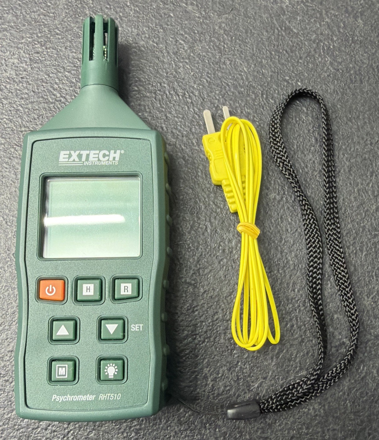 EXTECH RHT510 Digital Hygro-Thermometer Psychrometer Temperature Humidity Meter