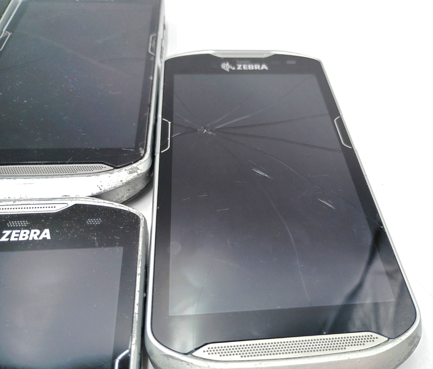 Lot of 13 Zebra TC56CJ-2PAZU2P-US Barcode Scanners 8 Batteries BT-000314