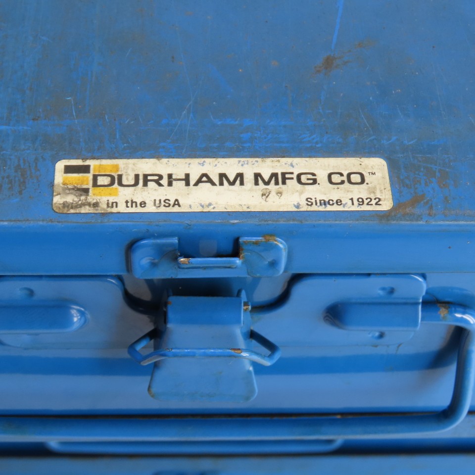 Durham 20″ x 12″ x 15″ 4-Drawer Ball Bearing Parts Slide Storage Rack W/Bolts