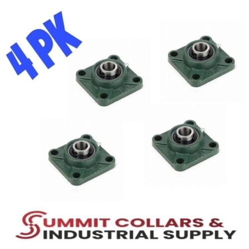 UCF205-16 Pillow Block Flange Bearing 1″ Bore 4 Bolt (4 PACK)