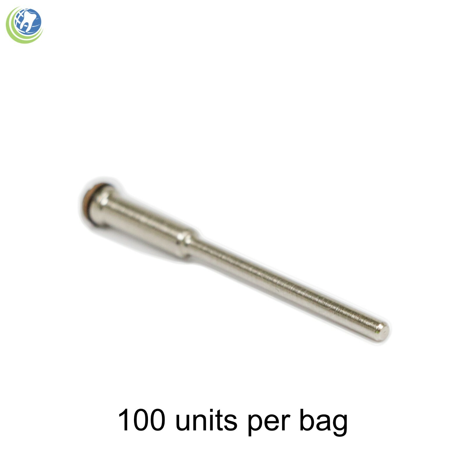 100 Dental Lab Jewelry Reinforced Mandrels 2.35mm Shank 3/32” for Discs & Points