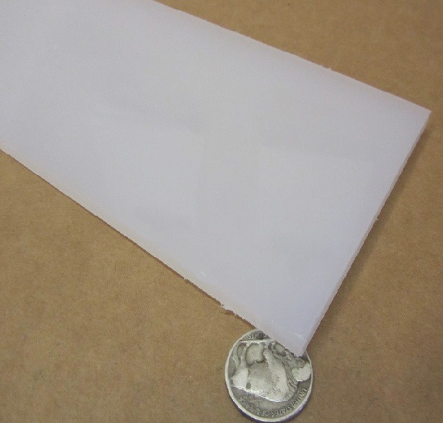 Polypropylene Bar 1/4″ (.250″) Thick x 4.00″ Wide x 48″ Long, 4 pcs, 16 feet