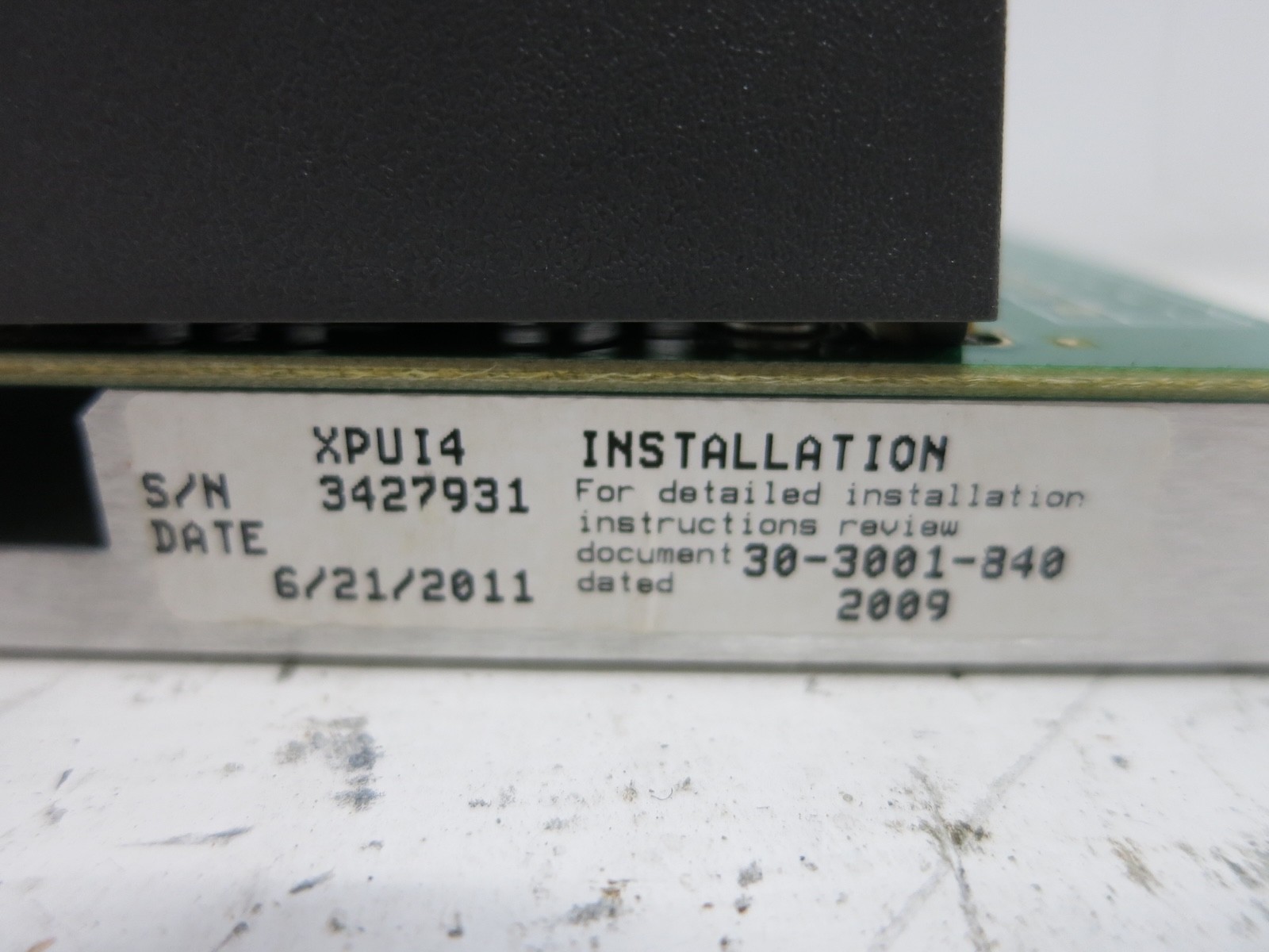 Andover Continuum xPUI4 Universal Input Expansion Module Infinet TAC 05-1001-289