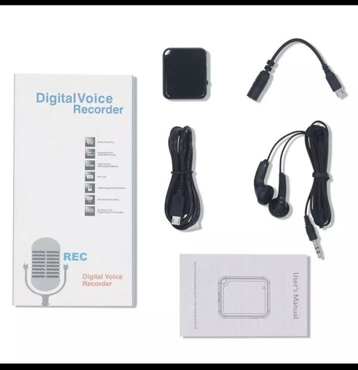 Voice Recorder, TDW 16GB Mini Voice Activated Recorder with Playback Ultra Small