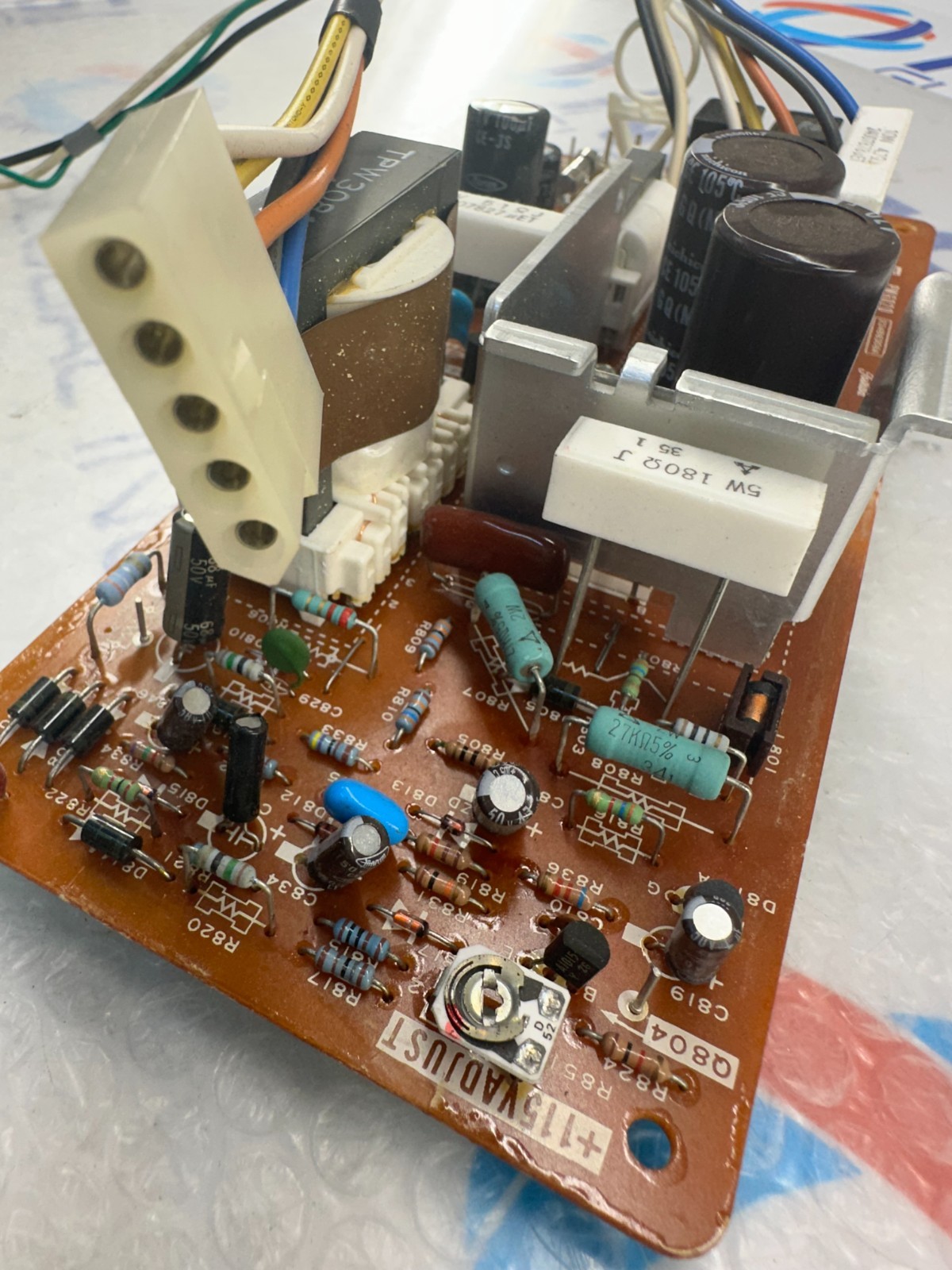 Lam Research 852-017500-001 CRT Operator Interface power supply Assy PW6020