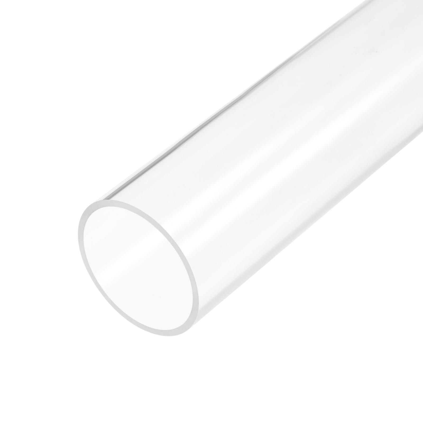Clear Rigid Acrylic Pipe 115mm ID x 120mm OD x 305mm, 2.5mm Wall Tube